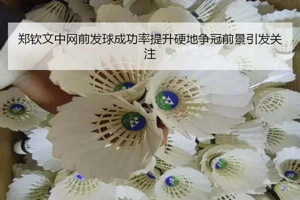 郑钦文中网前发球成功率提升硬地争冠前景引发关注